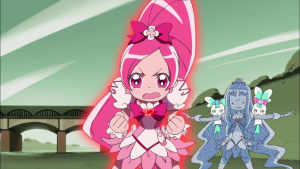 ハートキャッチプリキュア6話キュアブロッサムスピードアップ
