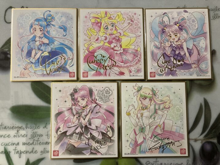 プリキュア色紙ART7